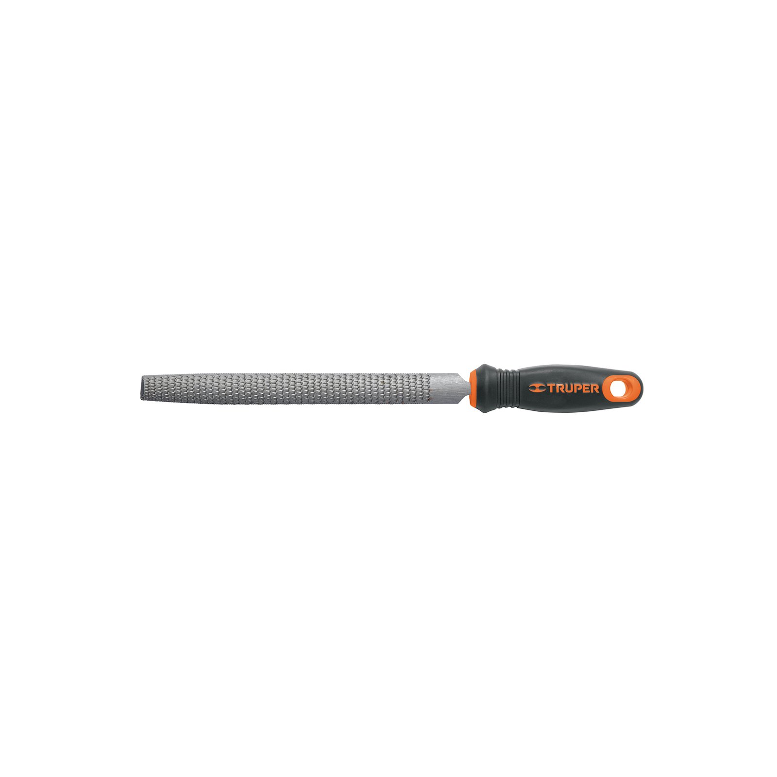 Lima escofina 8' con mango Comfort Grip, TRUPER