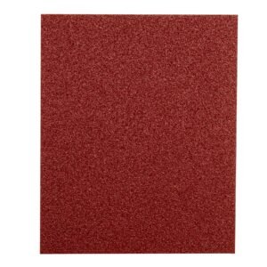 Lija de esmeril roja grano 50 de óxido de aluminio, TRUPER