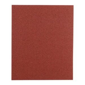 Lija de esmeril roja grano 80 de óxido de aluminio, TRUPER