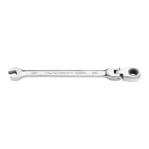 Llave combinada con matraca 1/4' flexible, EXPERT