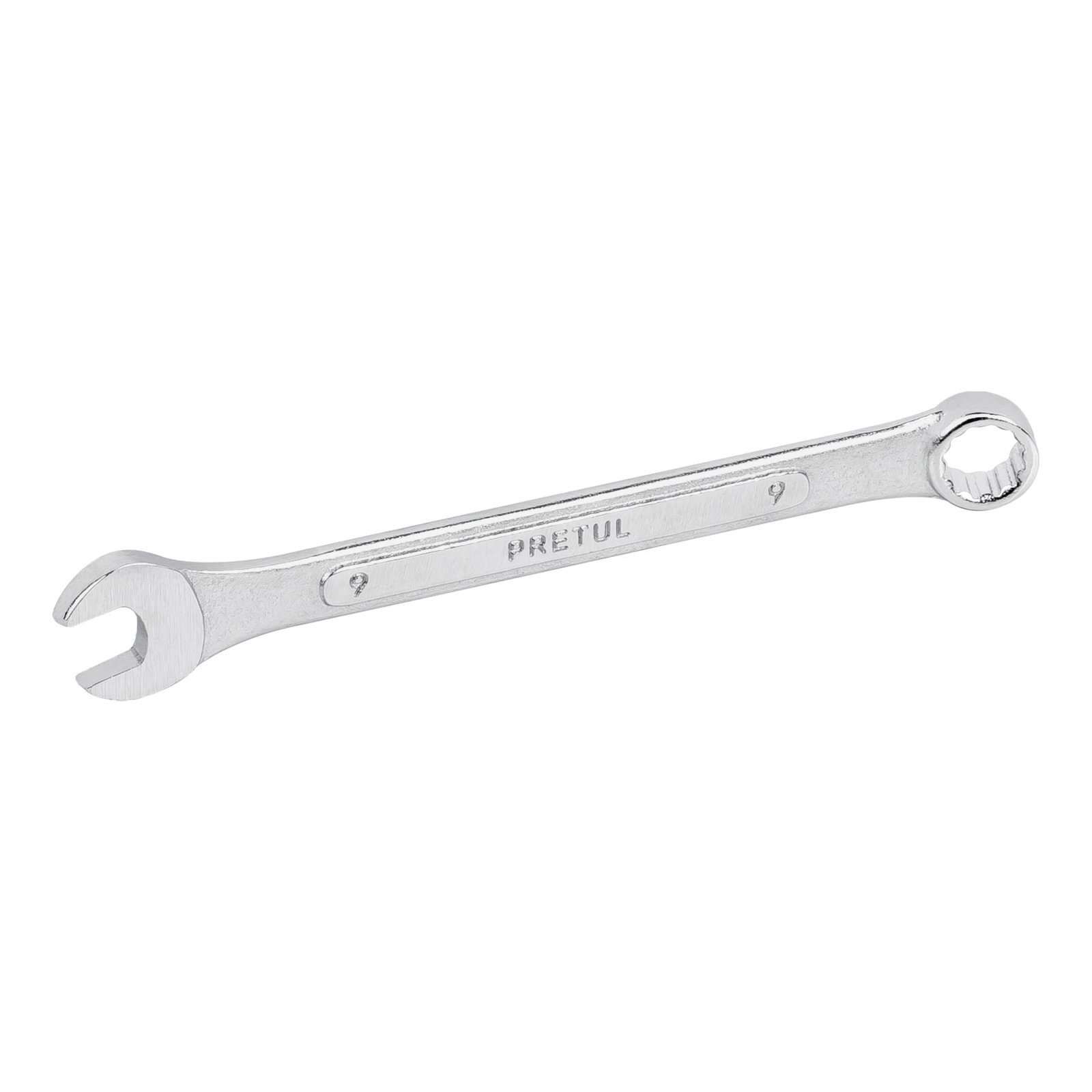 LL-2009MP.jpg Llave combinada 9 mm x 130 mm de largo, PRETUL - Image 1
