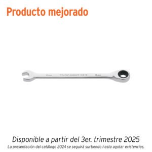 Llave combinada con matraca 9 mm x 146 mm largo, EXPERT