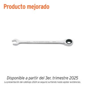 Llave combinada con matraca 10 mm x 154 mm largo, EXPERT