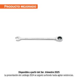 Llave combinada con matraca 5/16' x 135 mm largo, EXPERT