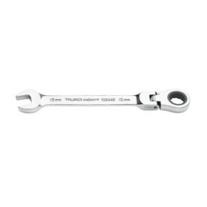 Llave combinada con matraca 15 mm flexible, EXPERT
