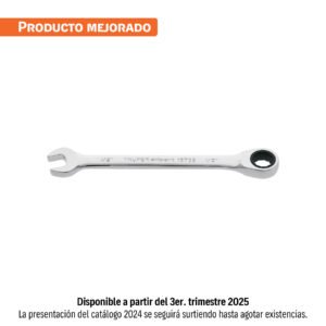 Llave combinada con matraca 1/2' x 173 mm largo, EXPERT