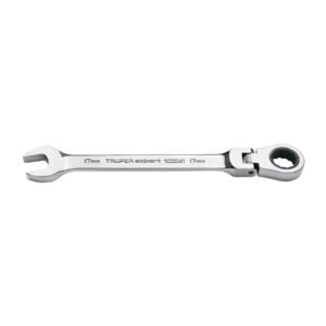Llave combinada con matraca 17 mm flexible, EXPERT