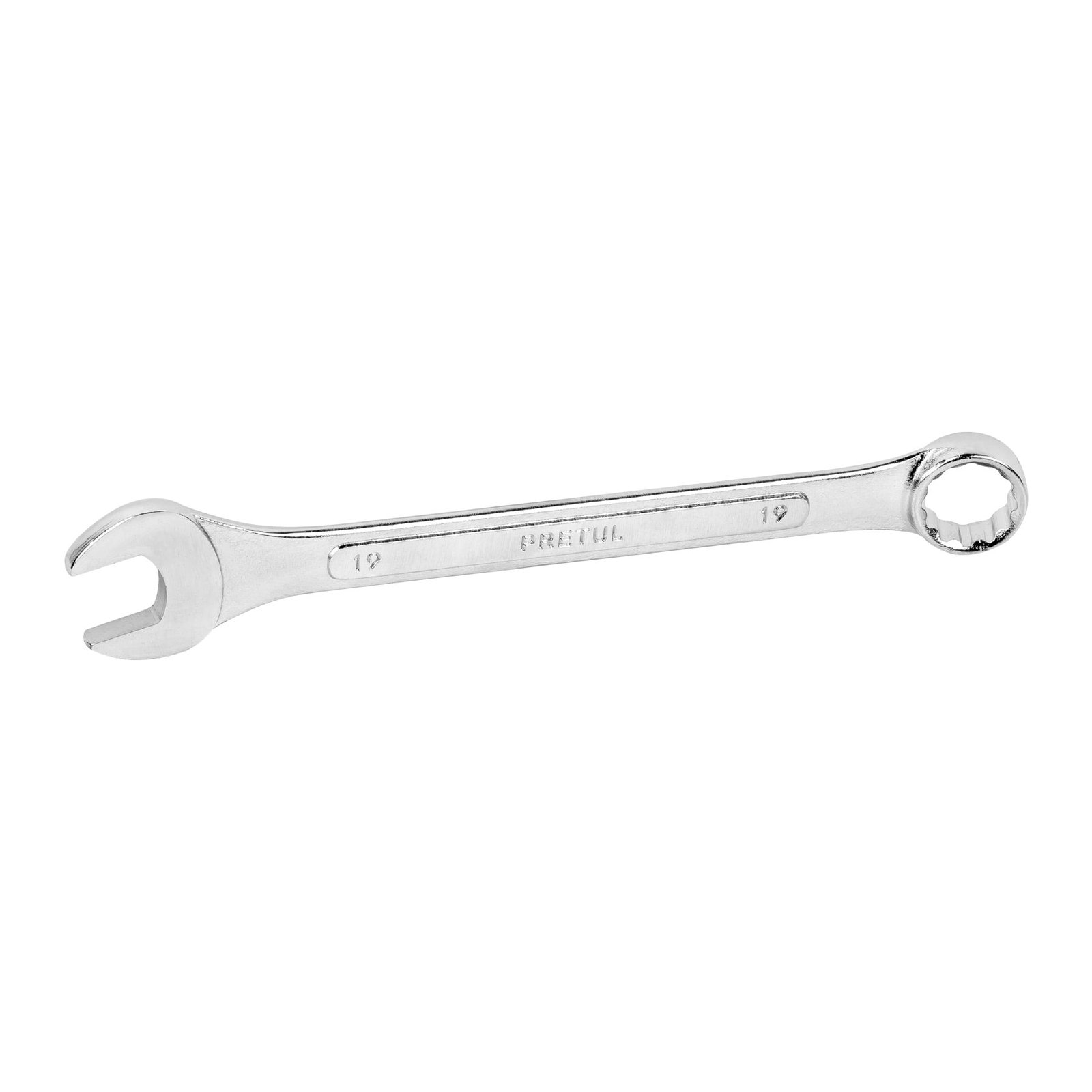Llave combinada 19 mm x 230 mm de largo, PRETUL
