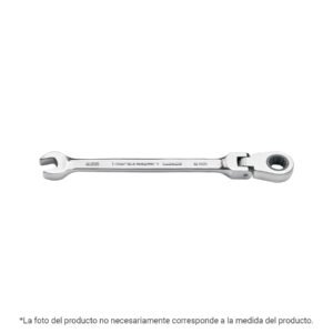 Llave combinada con matraca 19 mm flexible, EXPERT