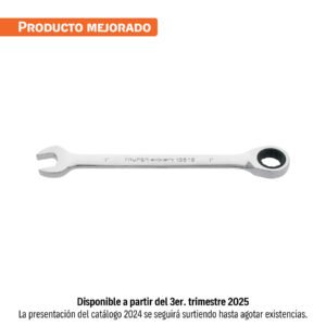 Llave combinada con matraca 1' x 325 mm largo, EXPERT