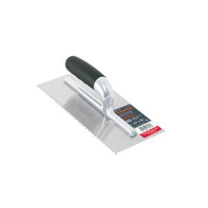 Llana 11' dentado triangular, 10 remaches,mango Comfort Grip