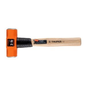 Marro octagonal 3 lb, mango de madera 12', TRUPER