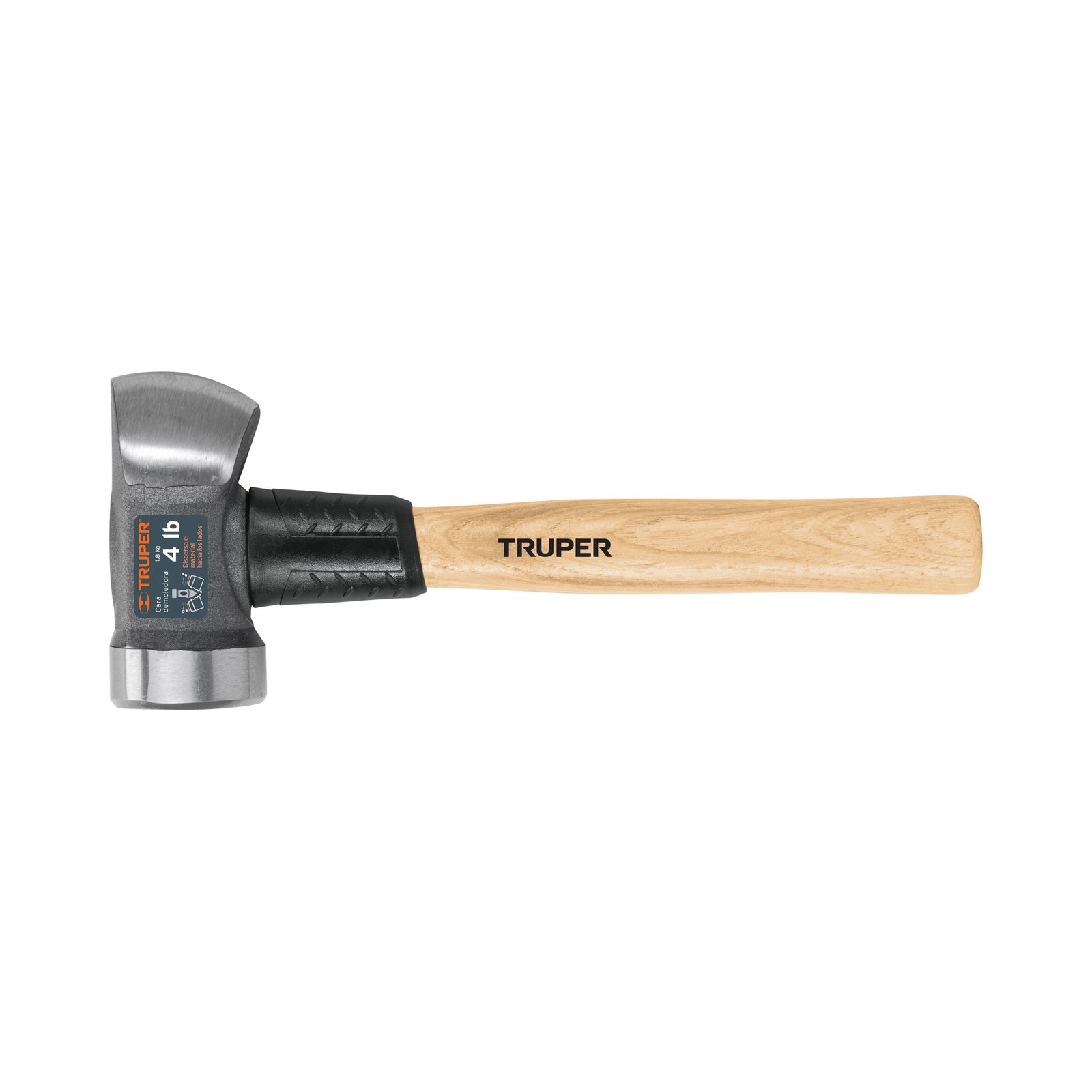 Marro demoledor 4 lb, mango 12', TRUPER