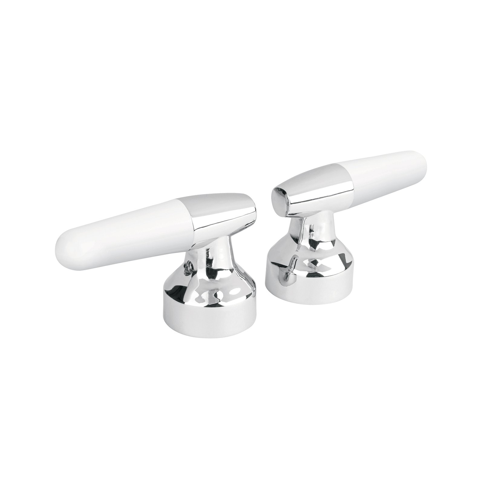 Juego de manerales cono p/lavabo-fregadero, cromo, BASIC