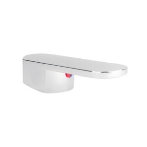 Maneral plano para monomando de lavabo, cromo, BASIC