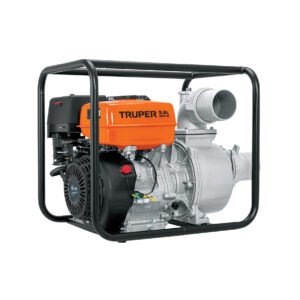 Motobomba autocebante 4'x4', gasolina 15HP, agrícola, TRUPER