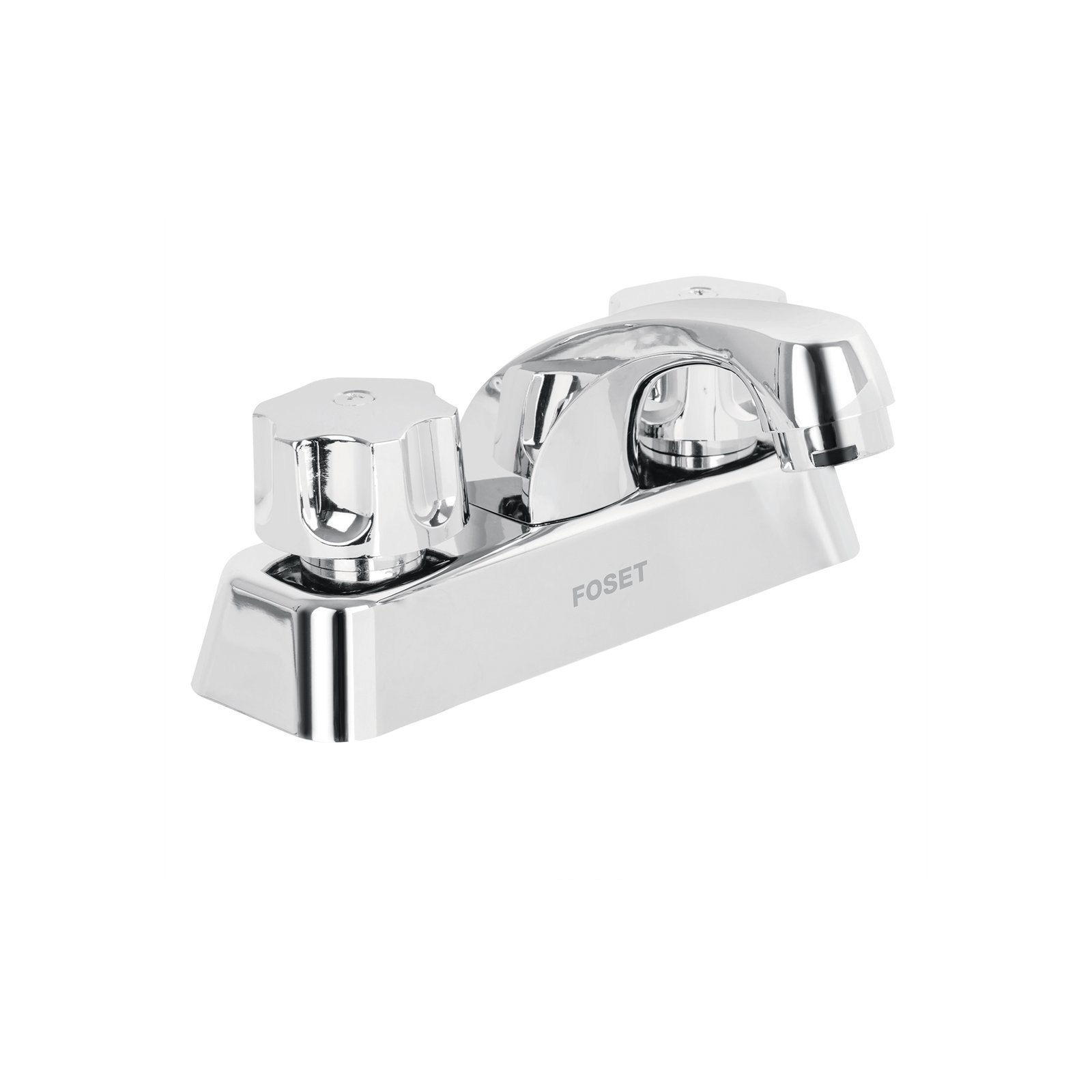 Mezcladora 4' lavabo, ABS, hexagonal, BASIC