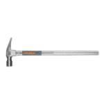 Martillo tubular pulido 20 oz uña recta, TRUPER