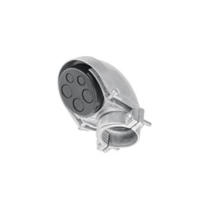 Mufa con abrazadera para tubo 1-1/4', VOLTECK