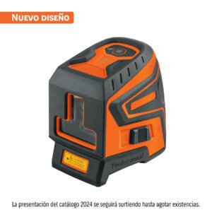 Nivel láser verde, alcance 30 m, recargable, TRUPER