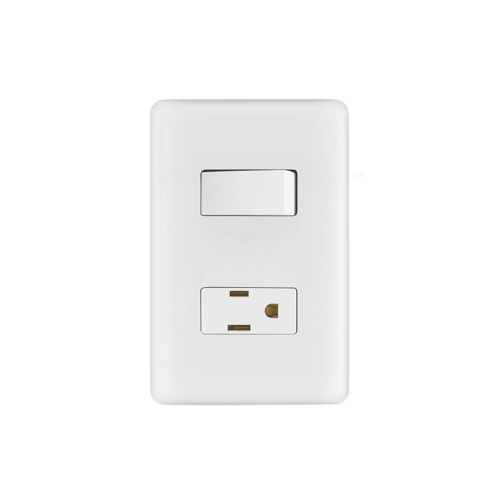 PA-APCO-B.jpg Placa armada contacto e interruptor sencillo, VOLTECK BASIC - Image 1