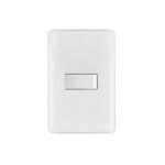 Placa armada con 1 interruptor sencillo, VOLTECK BASIC