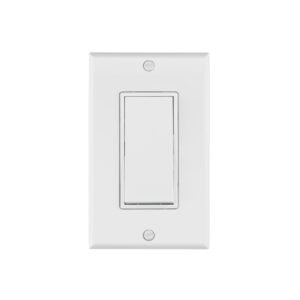 Placa armada con interruptor de tres vías, línea Classic