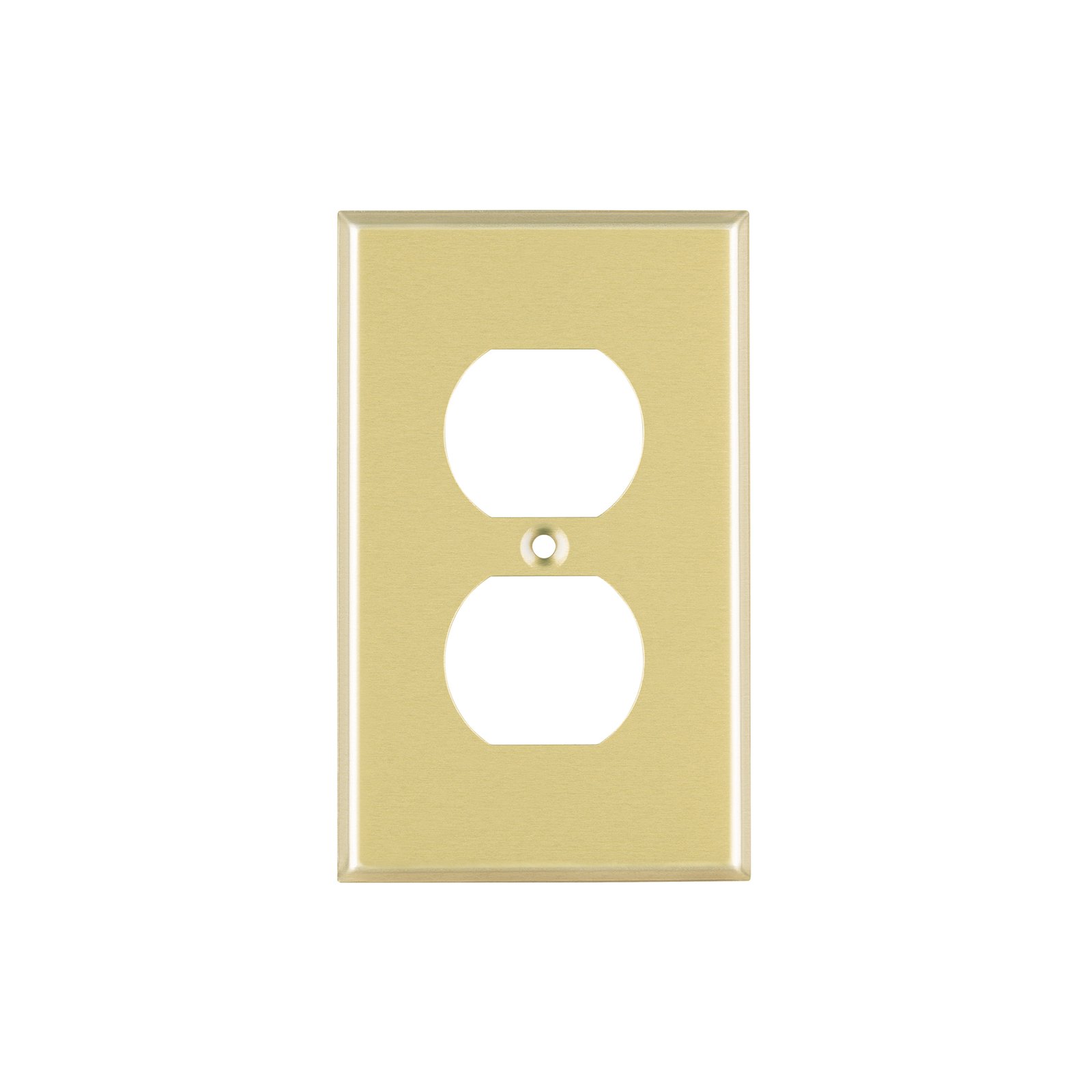 Placa dúplex de aluminio, línea Standard, VOLTECK