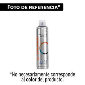 Pintura en aerosol, verde metálico, bote esbelto, 400 ml