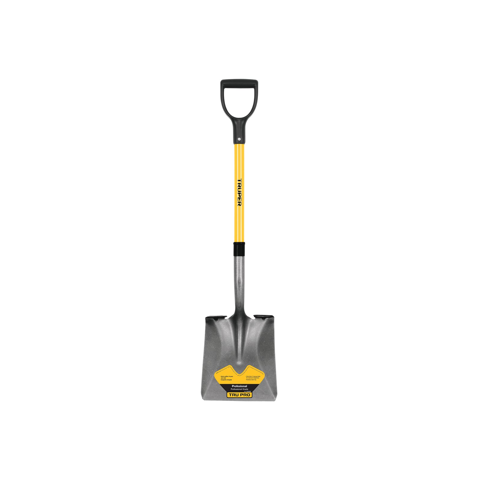 PCY-F.jpg Pala cuadrada Tru Pro, puño 'Y', mango de fibra de vidrio - Image 1