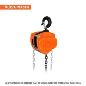 Polipasto de cadena de 1-1/2 ton, TRUPER