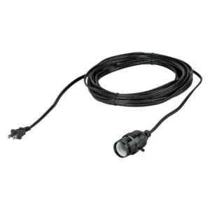 Portalámparas con cable de 10 m, VOLTECK