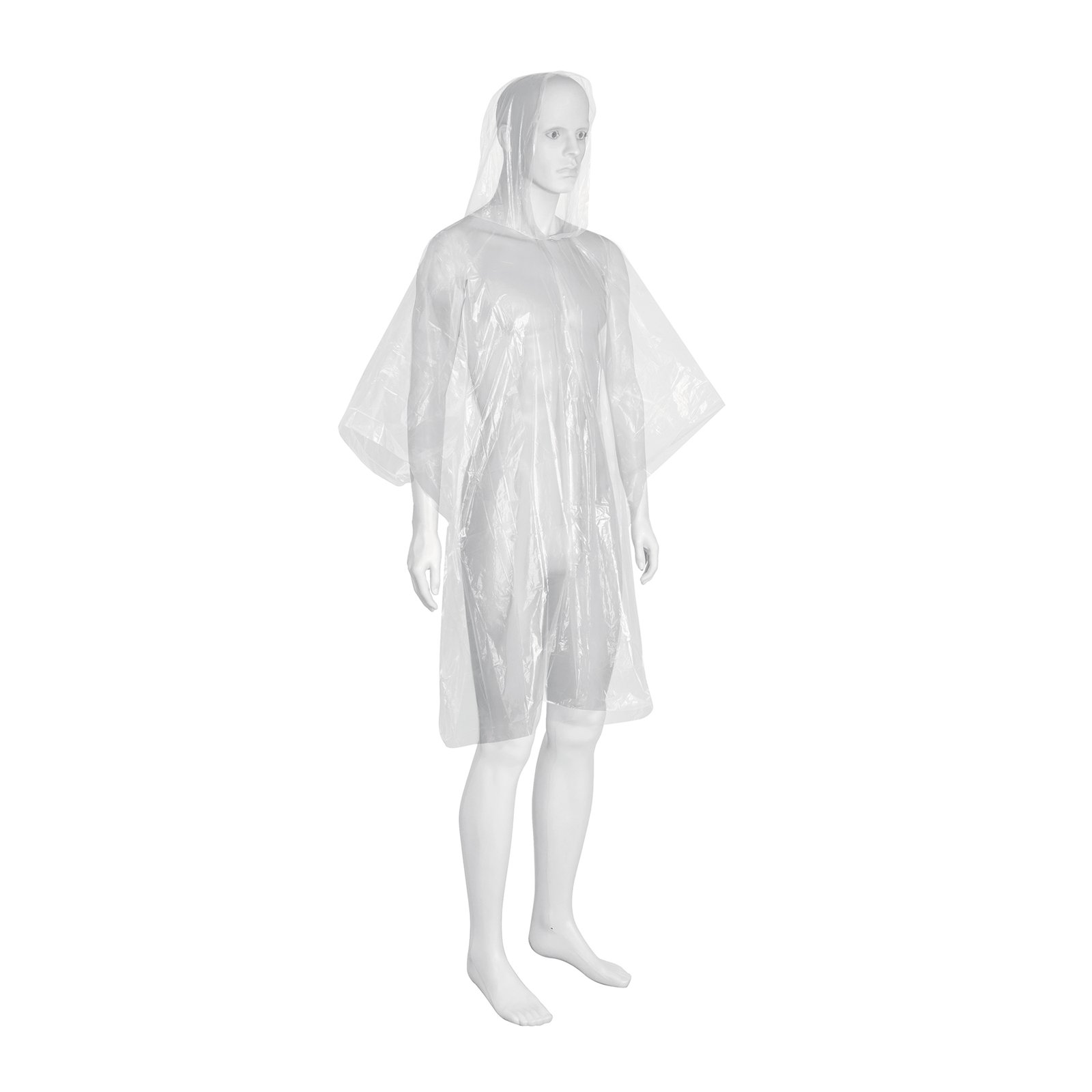 Poncho o capamanga desechable de polietileno, PRETUL