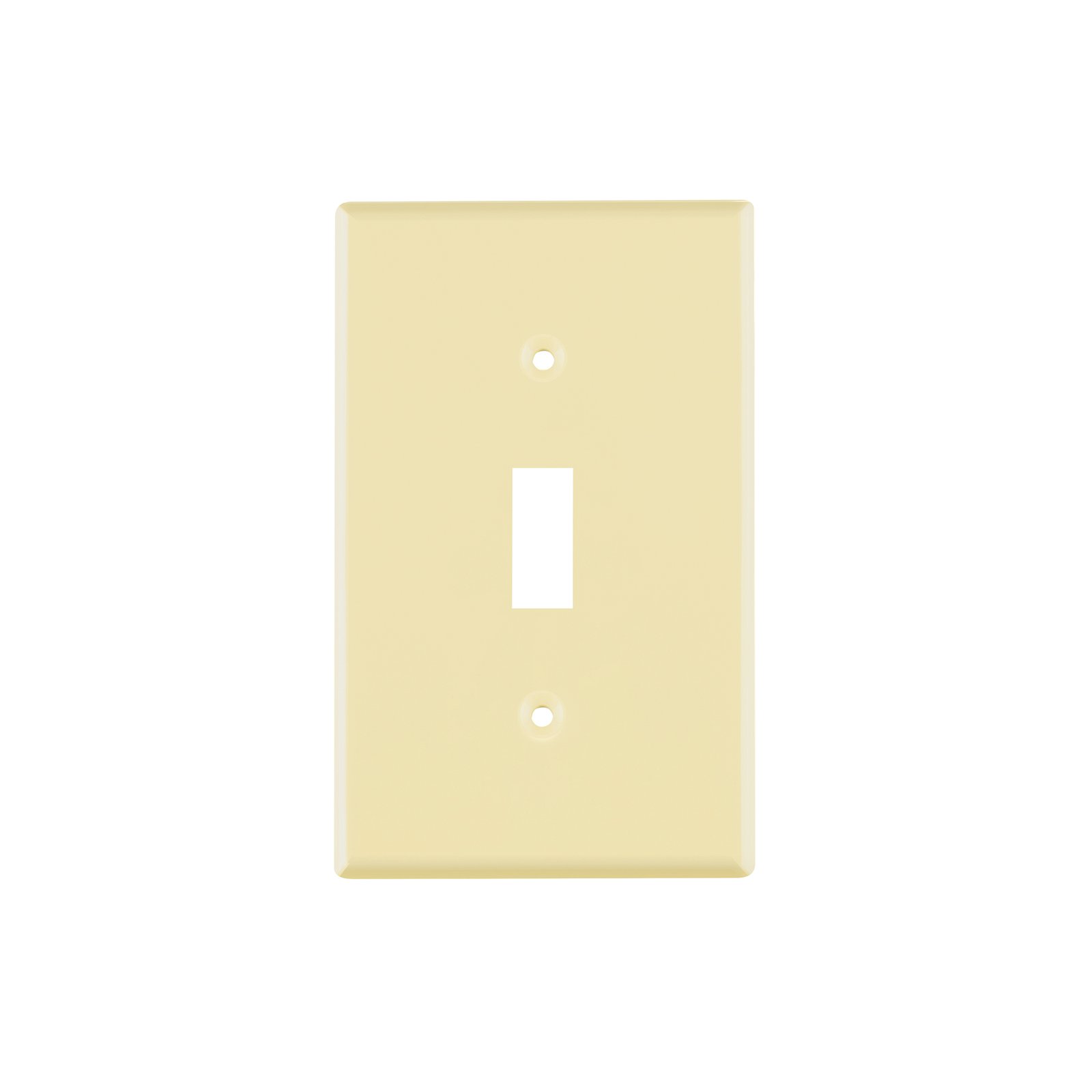 Placa de ABS para interruptor vertical, Standard, marfil