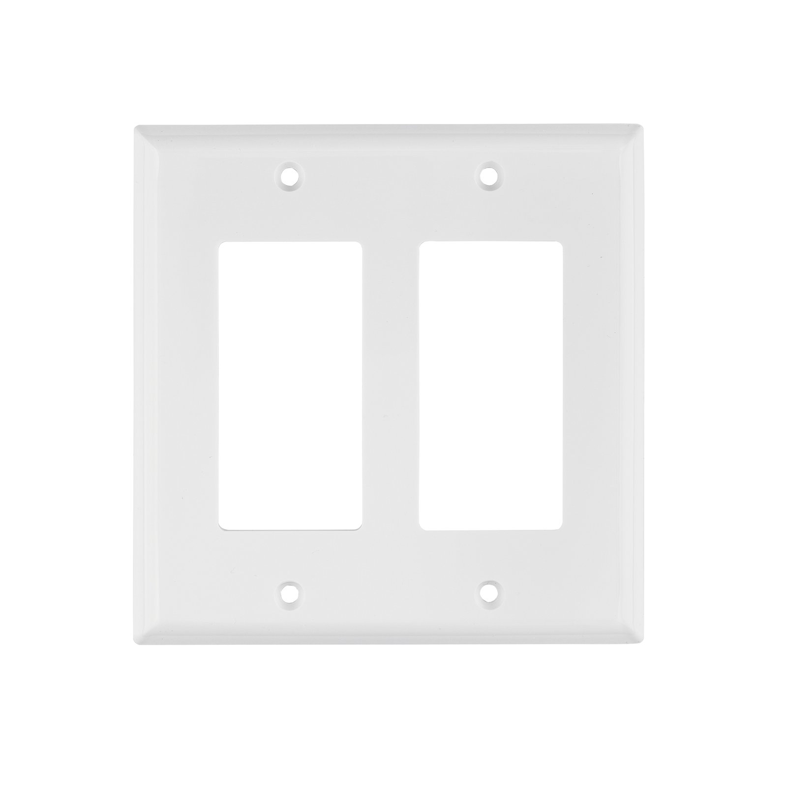 Placa 2 ventanas, de policarbonato, línea Classic, VOLTECK