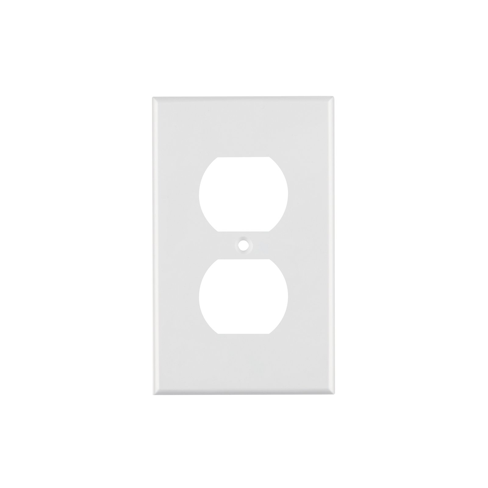 Placa de ABS dúplex, Standard, blanco VOLTECK