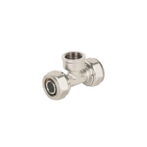 Tee para PEALPE, 1/2', con rosca hembra central, FOSET