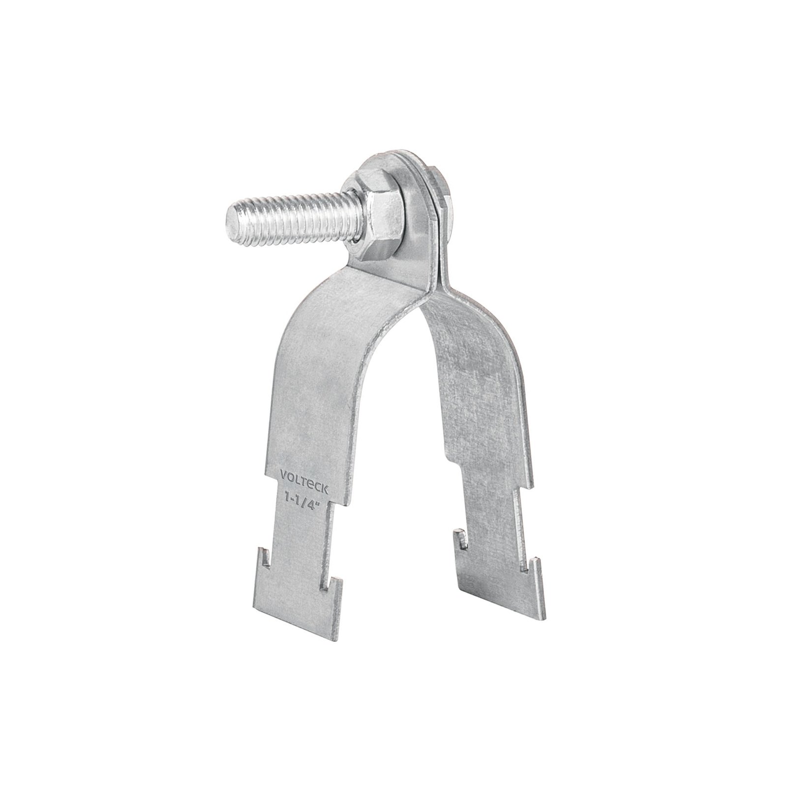 PU-114A.jpg Abrazadera para perfil monocanal de 1 1/4', VOLTECK - Image 1