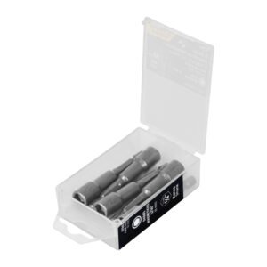 Estuche con 5 dados magnéticos de 6 mm largo 2-1/2', EXPERT
