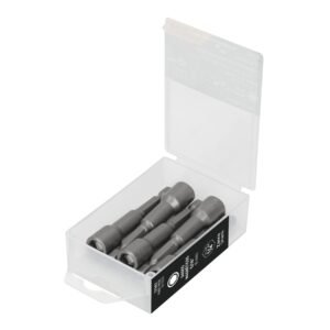 Estuche con 5 dados magnéticos de 5/16' largo 2-1/2', EXPERT