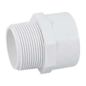 Adaptador macho de PVC de 1-1/2', FOSET