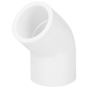 Codo 45° de PVC de 1/2', FOSET