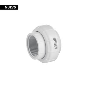 Tuerca unión roscable de PVC 1-1/4', FOSET