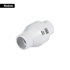 Válvula check de PVC 1-1/2' para cementar, FOSET