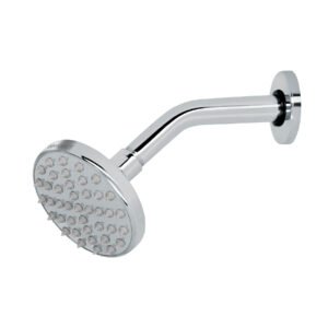 Regadera cromo 4' plato redondo, con brazo, FOSET ELEMENT
