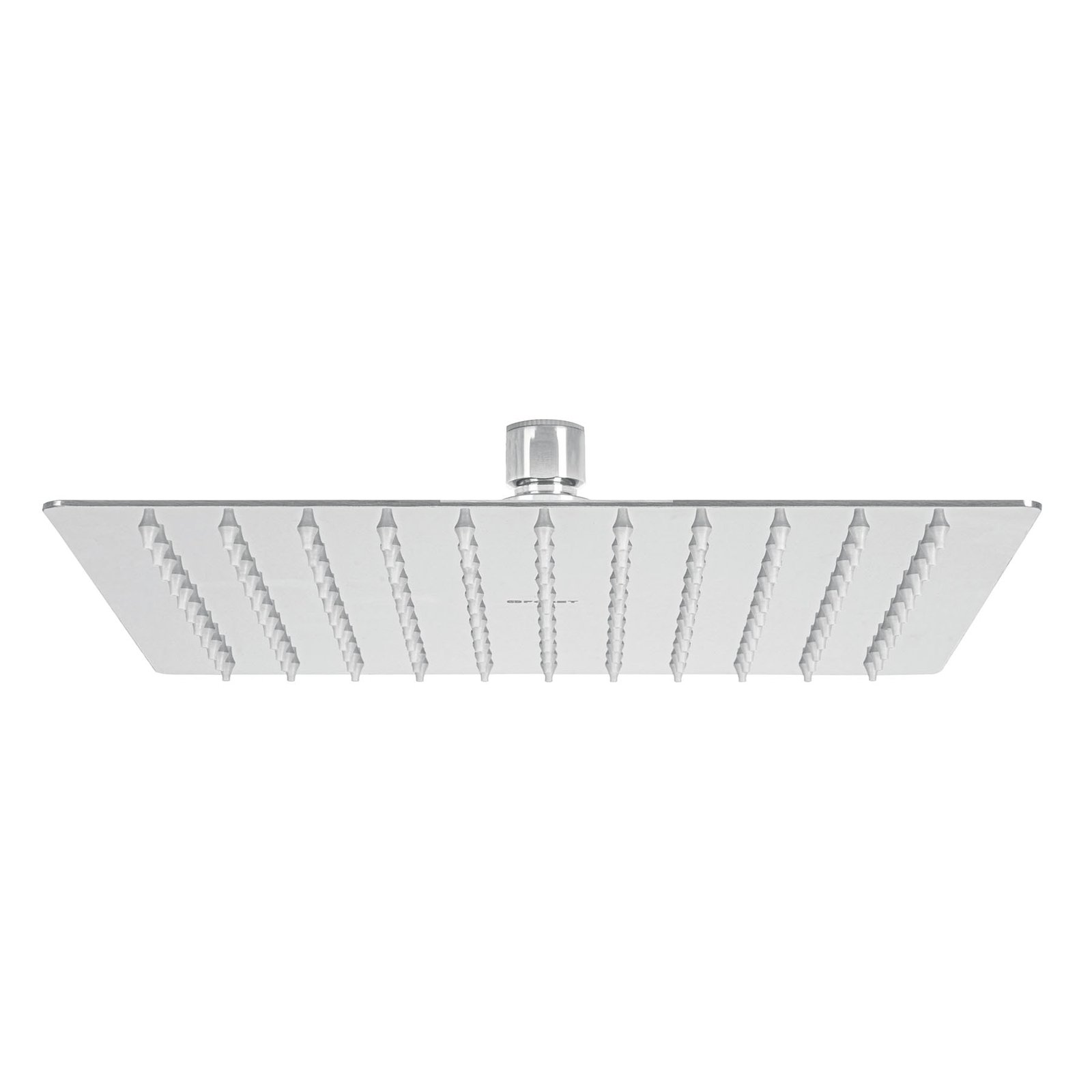 Regadera plato cuadrado 10' sin brazo, cromo, FOSET RIVIERA