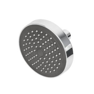 Regadera redonda de ABS 4-1/4' sin brazo, FOSET BASIC