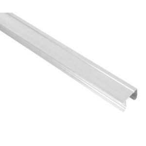 Riel superior 'JJ' de aluminio para sistemas corredizos 3 m