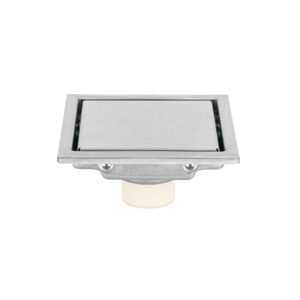 Resumidero reversible de 4', anti olores, acero inox, AQUA