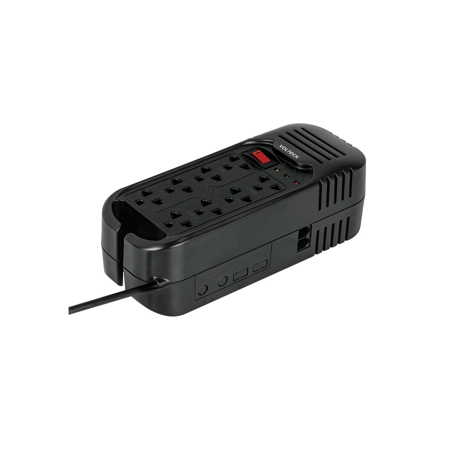 RV-1600.jpg Regulador de voltaje de 1600 VA / 800 W 8 contactos, VOLTECK - Image 1